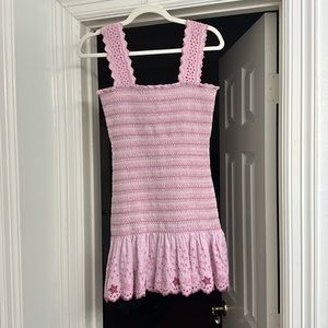 Loveshackfancy mini dress